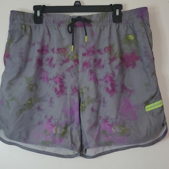 Legends Other - Legends Luca Lined Bermuda Shorts Size XXL Board Swim 7" Pocket Liner Drawstring